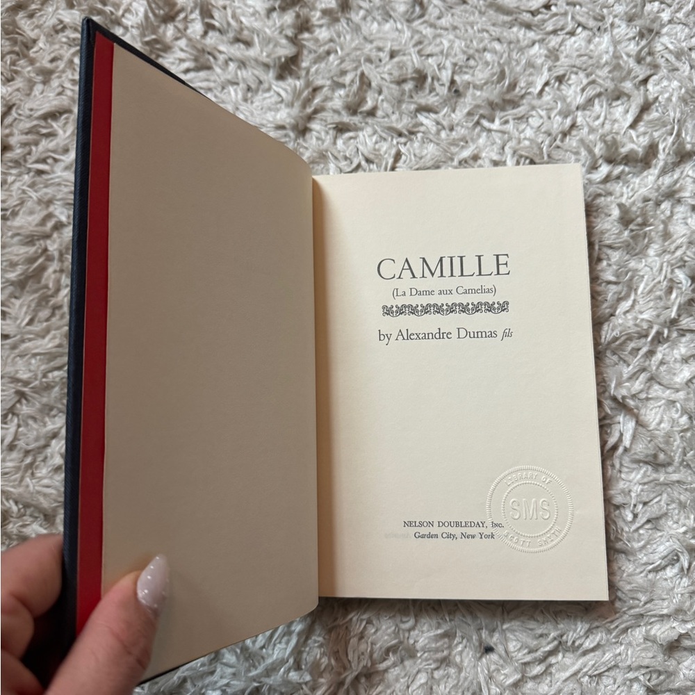 Camille by Alexander Dumas hardcover vintage copy